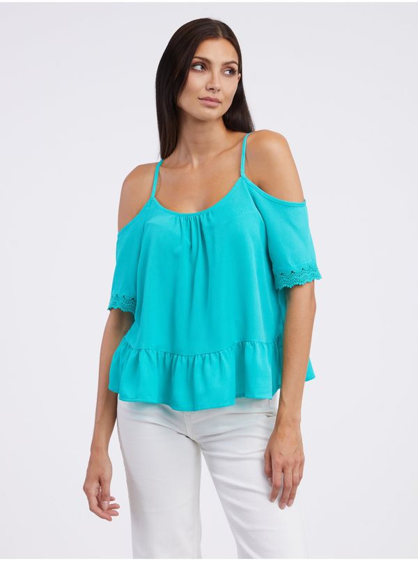 CAMAIEU Turquoise Women's Blouse CAMAIEU - Ladies