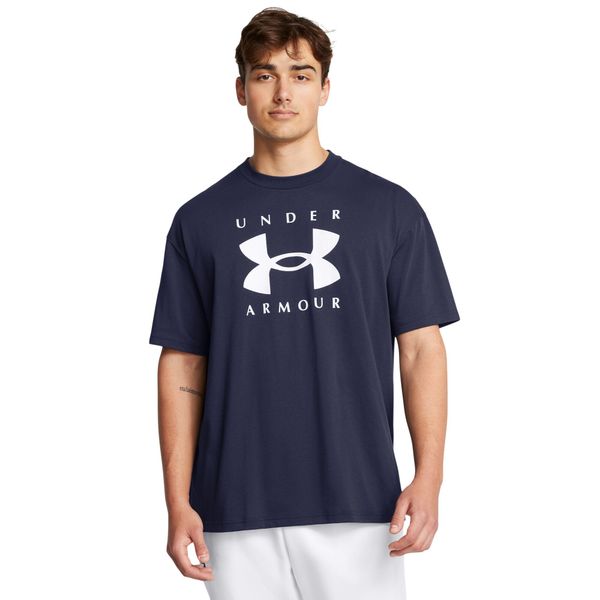 Under Armour UA M HW OS Branded SS-BLU