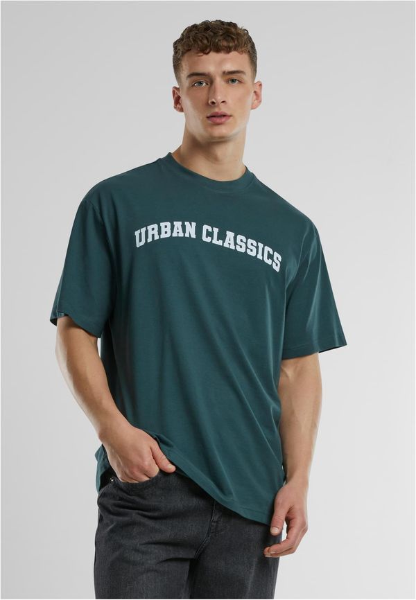 Urban Classics UC College Logo Men's T-Shirt Green