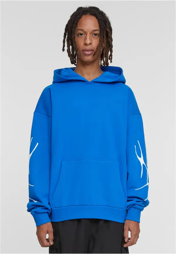 Mister Tee Ultra Heavy Collection Oversize hoodie in cobalt blue