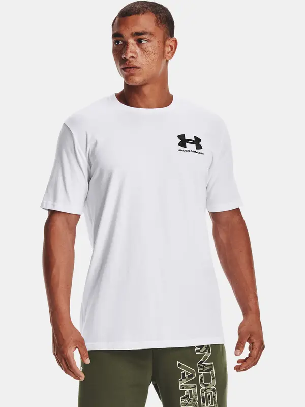 Under Armour Under Armour ABC CAMO FILL WORDMARK SS-WHT T-Shirt - Mens