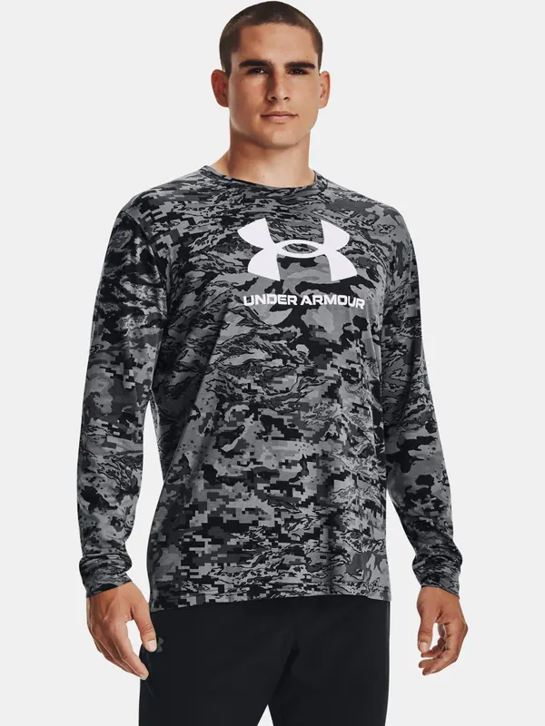 Under Armour Under Armour ABC CAMO LS-BLK T-Shirt - Mens