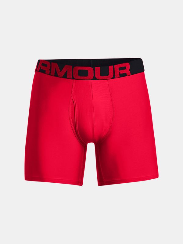 Under Armour Under Armour Boxer Shorts Tech 6in 2 Pack-RED - Men's