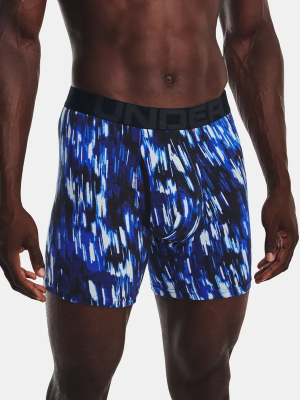 Under Armour Under Armour Boxers UA CC 6in Novelty 3 Pack-BLU - Mens