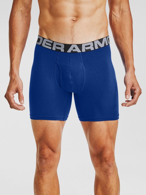 Under Armour Under Armour Boxers UA Charged Cotton 6in 3 Pack-BLU - Men