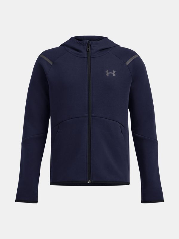 Under Armour Under Armour Boys' sweatshirt UA B Unstoppable Flc FZ - Boys