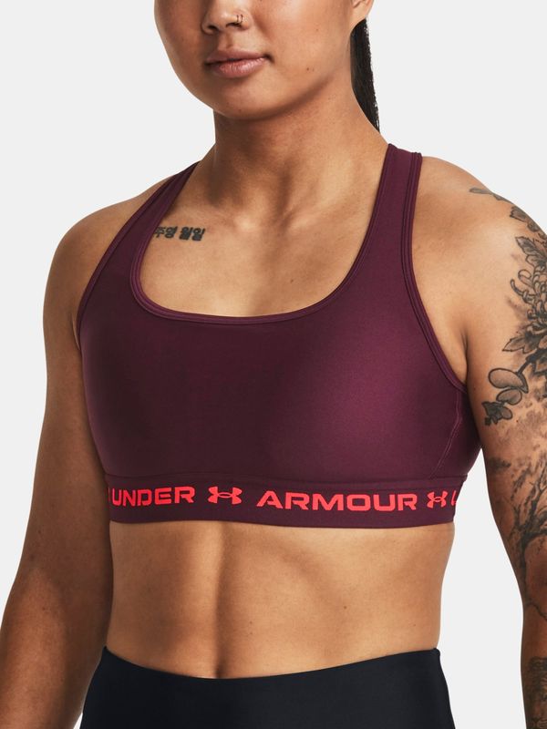 Under Armour Under Armour Bra Crossback Mid Bra-MRN - Women