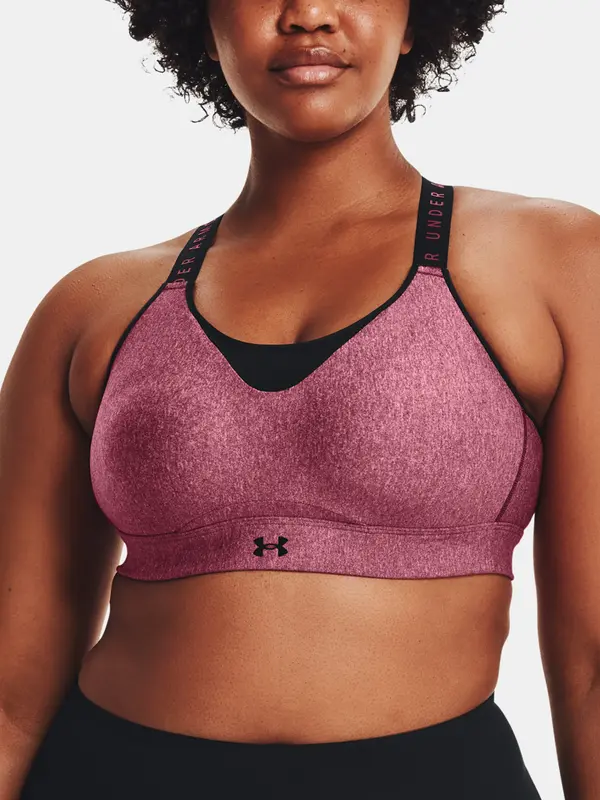 Under Armour Under Armour Bra UA Infinity High Hthr Bra-RED - Women