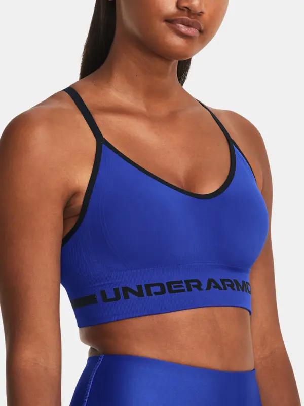 Under Armour Under Armour Bra UA Seamless Low Long Bra-BLU - Women