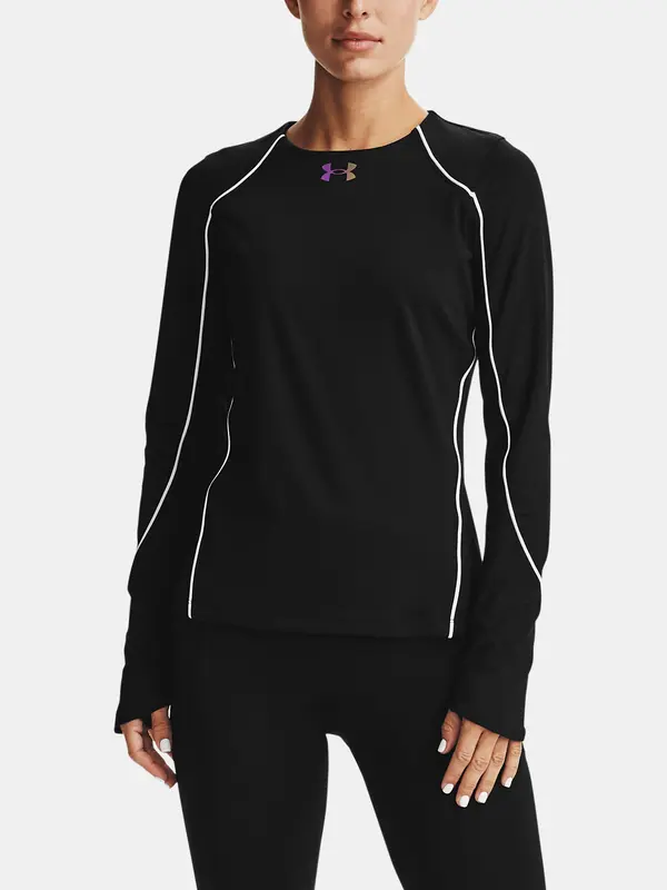 Under Armour Under Armour CG Rush LS Crew-BLK T-Shirt - Ladies