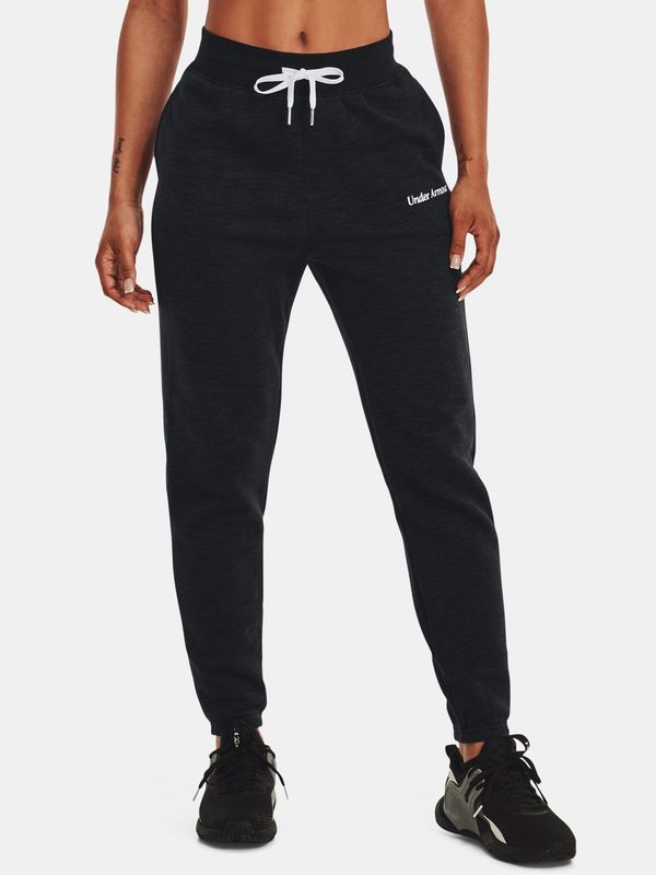 Under Armour Under Armour Essential Script Pant-BLK - Women