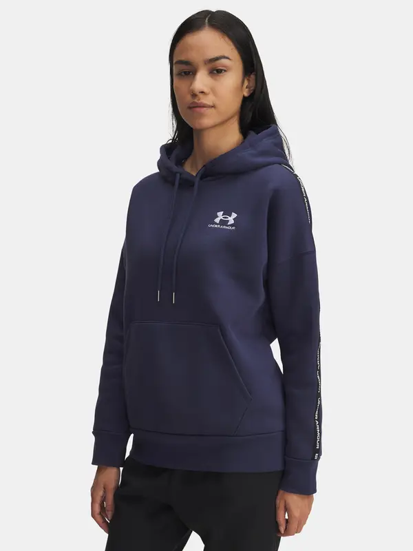 Under Armour Under Armour Icon Fleece Taped Hdy-BLU Women's Sweatshirt - Women's