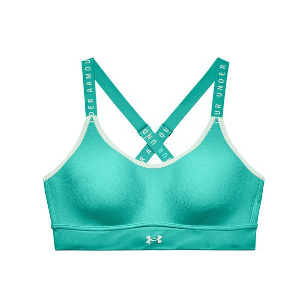 Under Armour Under Armour Infinity Mid Hthr Cover-GRN XS Women's Bra