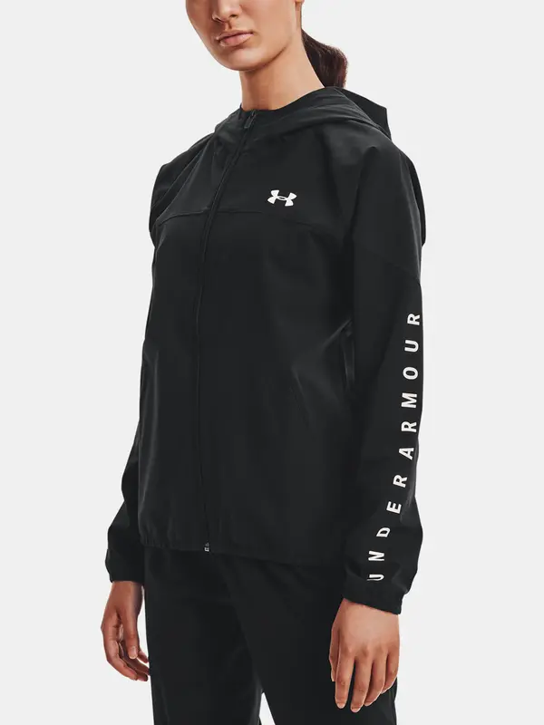 Under Armour Under Armour Jacket Woven Hooded Jacket-BLK - Ladies