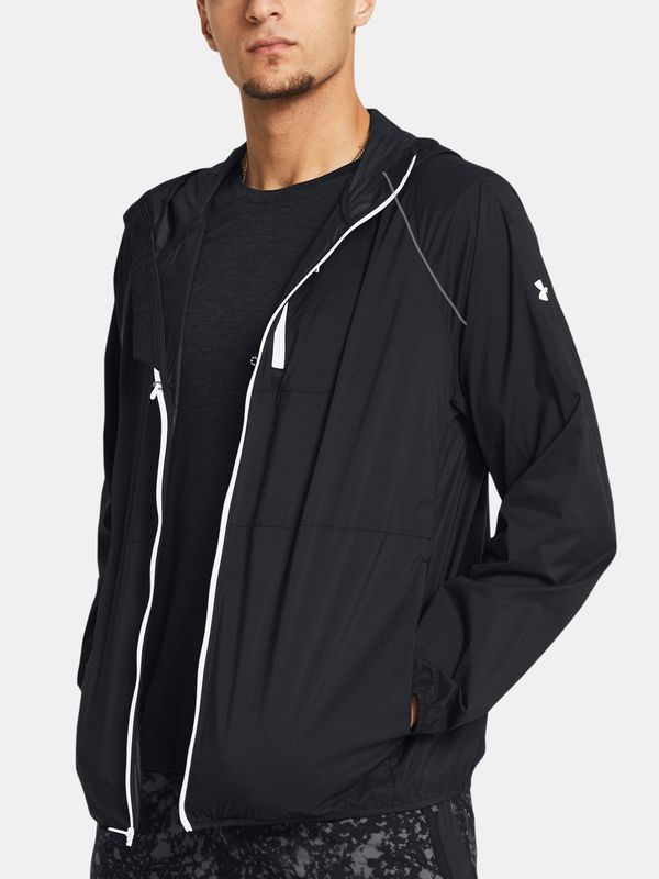 Under Armour Under Armour LAUNCH LIGHTWEIGHT JKT black sports jacket