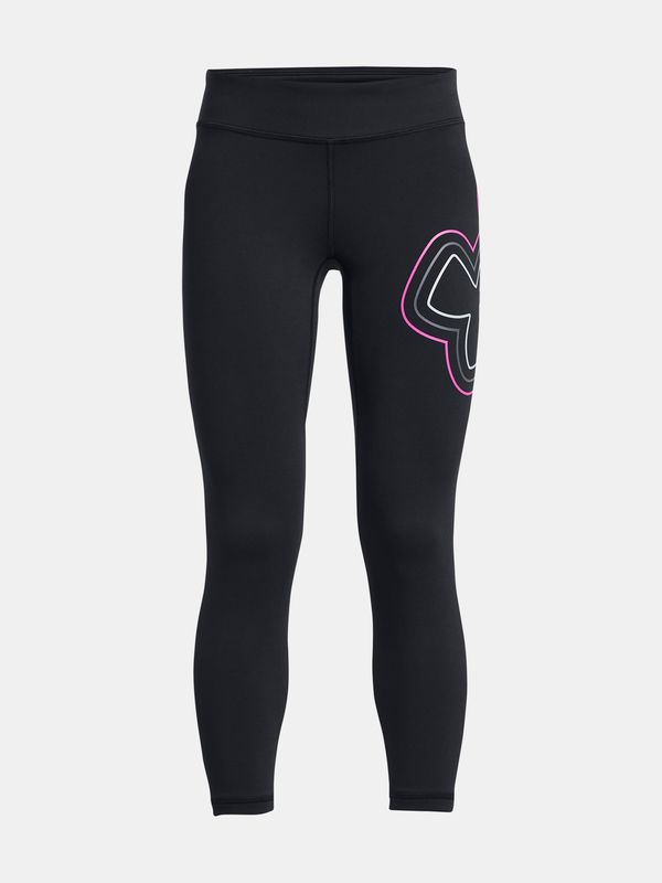 Under Armour Under Armour Leggings Motion Branded Ankle Legging-BLK - Girls