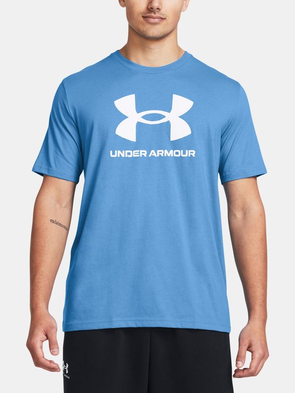 Under Armour Under Armour men's blue T-shirt UA SPORTSTYLE LOGO UPDATE SS