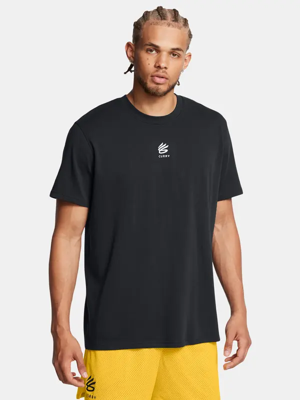 Under Armour Under Armour Men's T-Shirt Curry Hvyweight Logo Tee - Men