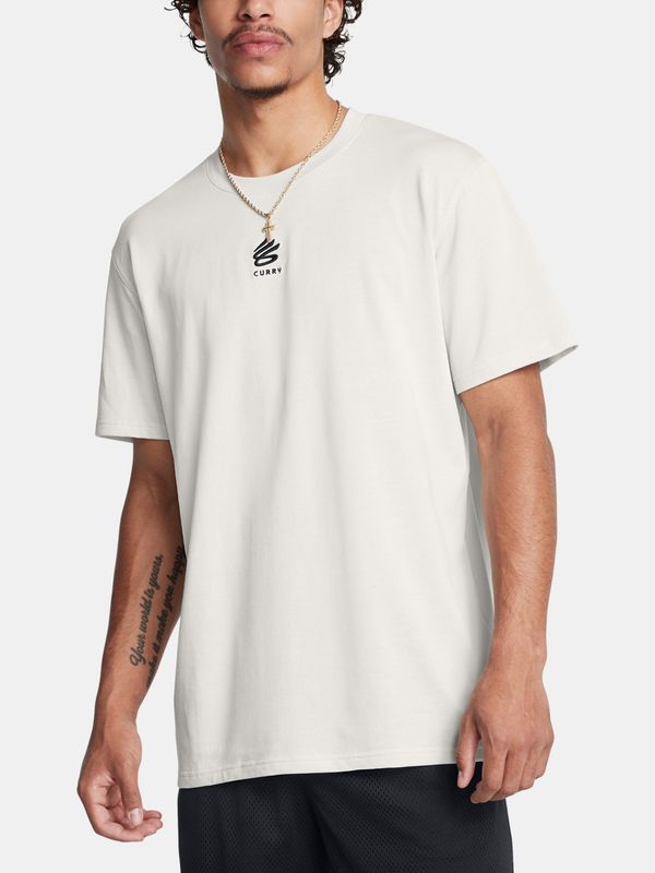 Under Armour Under Armour Men's T-Shirt Curry Hvyweight Logo Tee - Men