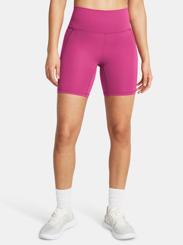 Under Armour Under Armour Meridian Bike Short 7in Women's Pink Sports Shorts