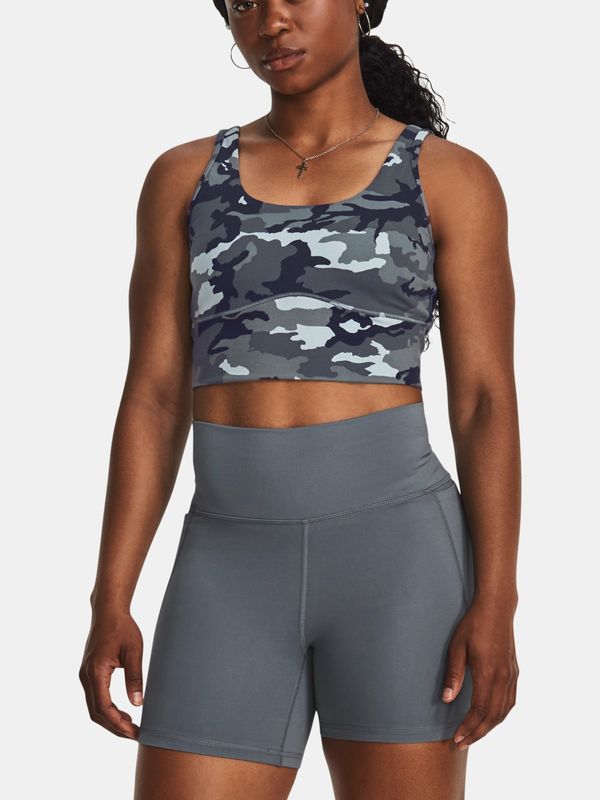 Under Armour Under Armour Meridian Fitted CropTankPrnt-BLU - Women