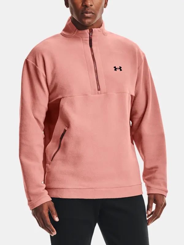 Under Armour Under Armour MIkina UA Recover Fleece 1/4 Zip-PNK - Men's