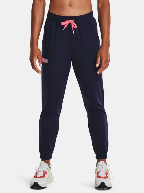 Under Armour Under Armour Pants Armour Mixed Media Pant-NVY - Women