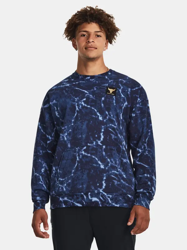 Under Armour Under Armour Pjt Rock Rival Fleece Crew-Blue jopica