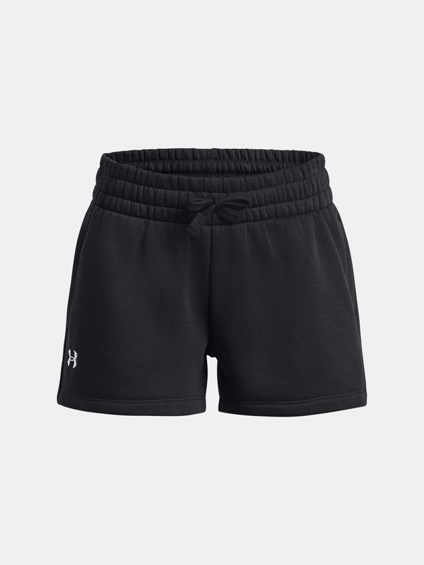 Under Armour Under Armour Rival Black Shorts for Girls