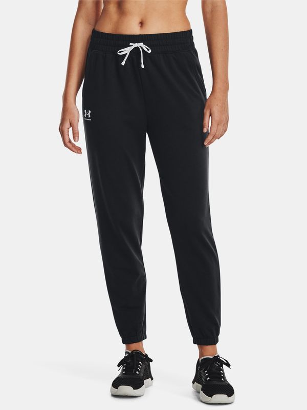 Under Armour Under Armour Rival Terry Jogger-BLK M Women's Sweatpants