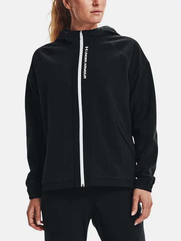 Under Armour Under Armour Rush Fleece FZ Hoodie-BLK - Ladies