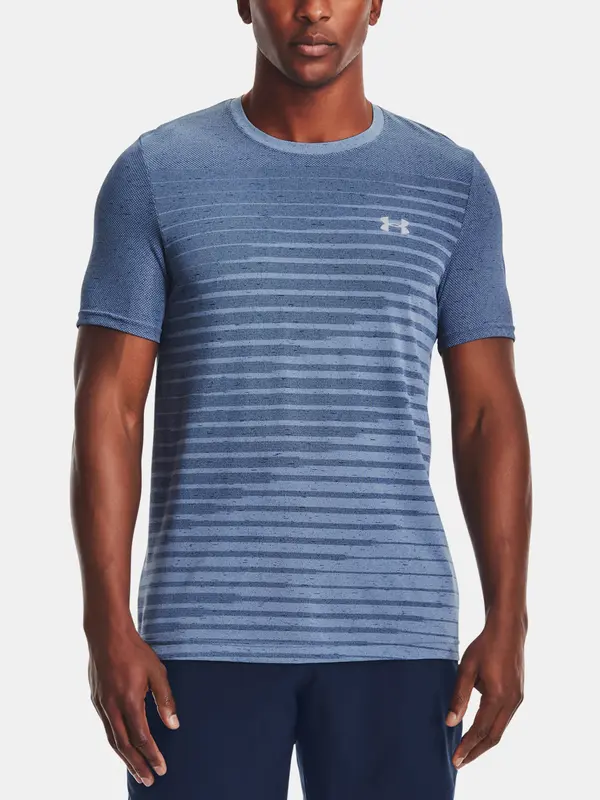 Under Armour Under Armour Seamless Fade SS-BLU T-Shirt - Mens