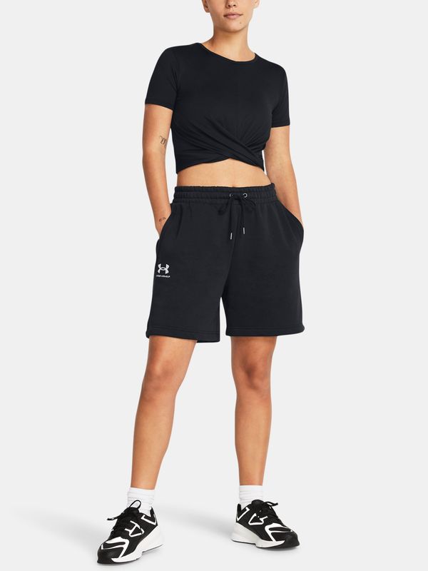 Under Armour Under Armour Shorts UA Essl Flc Relax BF Short-BLK - Women