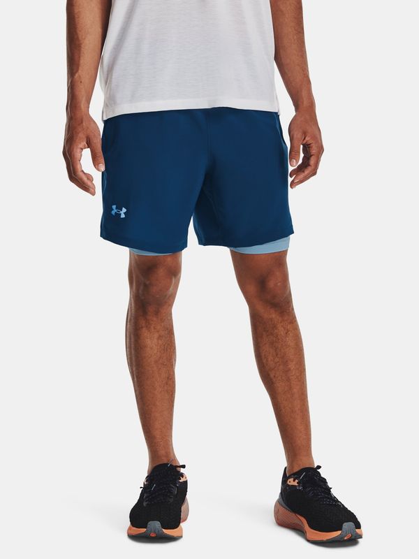 Under Armour Under Armour Shorts UA LAUNCH 7'' 2-IN-1 SHORT-BLU - Men