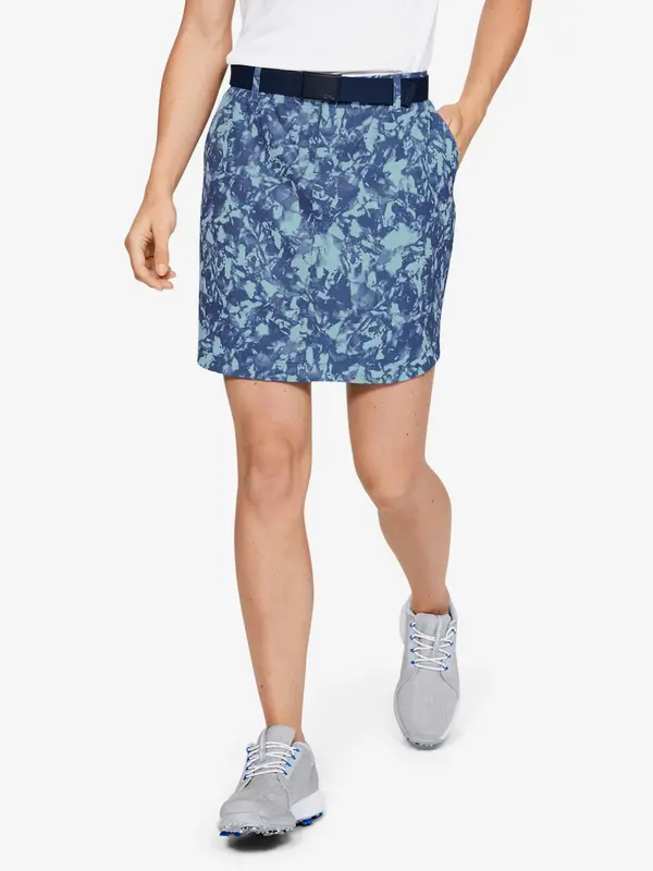 Under Armour Under Armour Skirt UA Links Woven Printed Skort-BLU - Ladies
