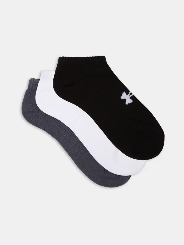 Under Armour Under Armour Socks Core No Show 3Pk-BLK - Unisex