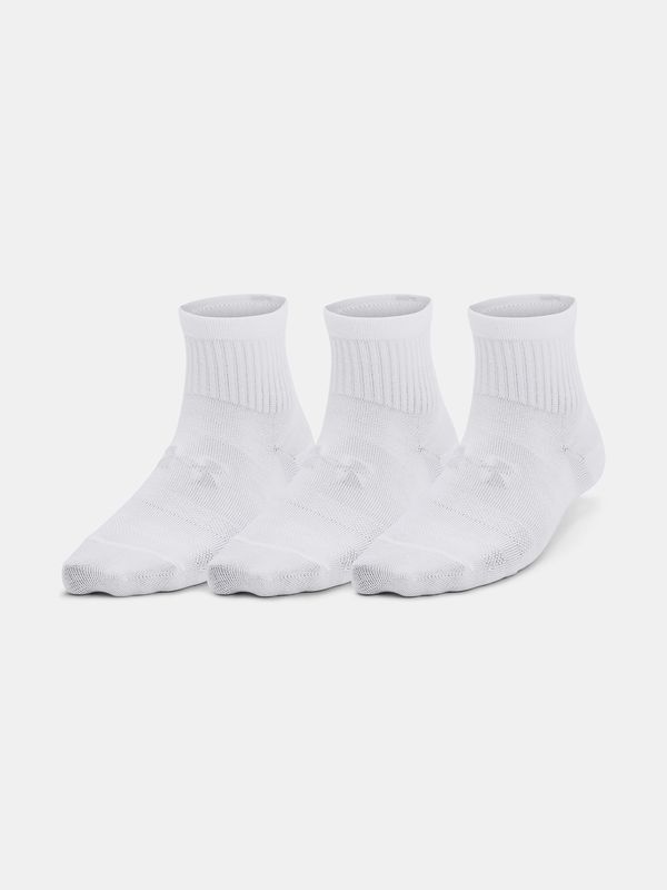 Under Armour Under Armour Socks UA Essential 3pk Qtr Yth-WHT - unisex