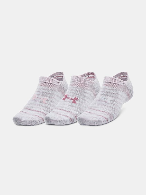 Under Armour Under Armour Socks UA Essential No Show 3pk-WHT - unisex