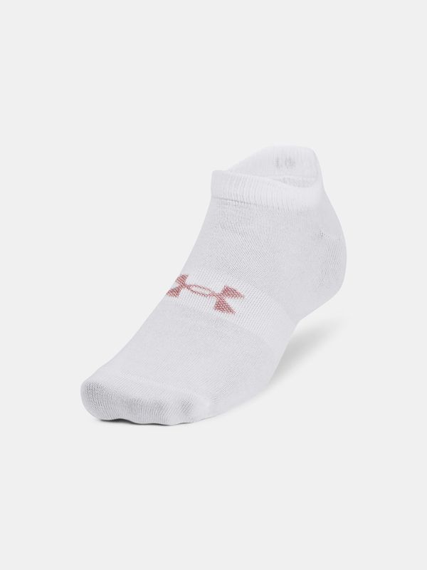 Under Armour Under Armour Socks UA Essential No Show 3pk-WHT - Unisex