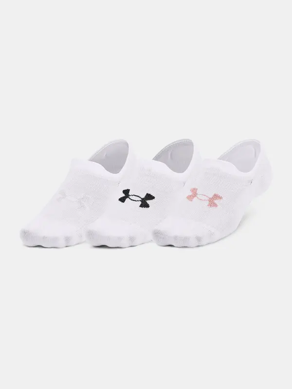 Under Armour Under Armour Socks UA Essential UltraLowTab 3pk-WHT - unisex