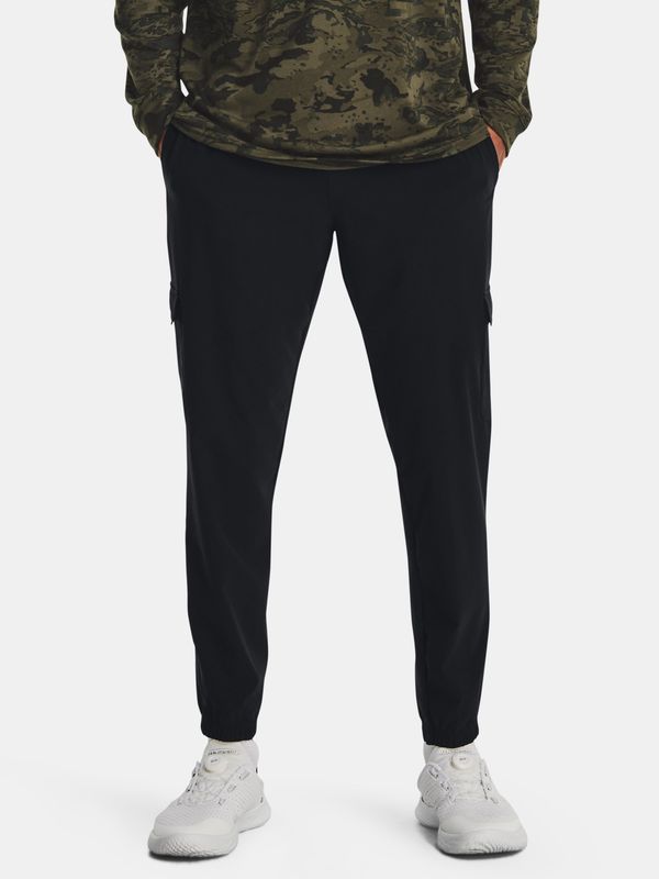 Under Armour Under Armour Sport Pants UA Stretch Woven Cargo Pants-BLK - Men