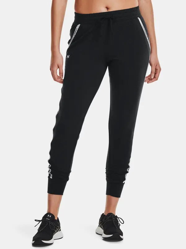 Under Armour Under Armour Sweatpants Rival Terry Taped Pant-BLK - Ladies