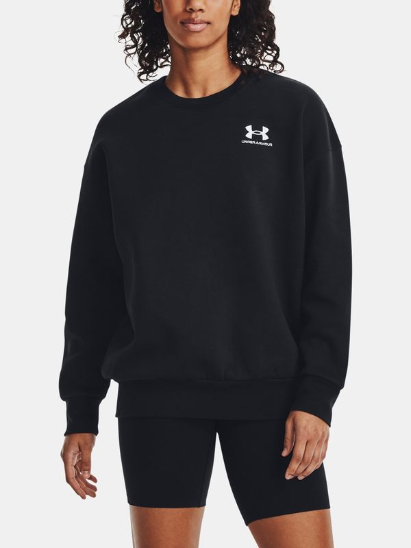 Under Armour Under Armour Sweatshirt Essential Flc OS Crew-BLK - Women