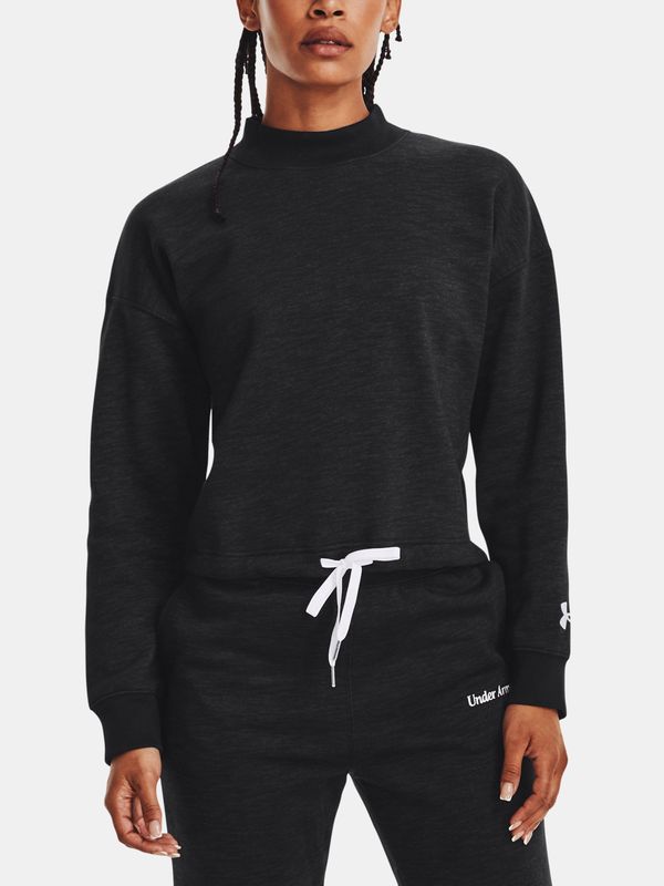 Under Armour Under Armour Sweatshirt Essential Script Crew-BLK - Women