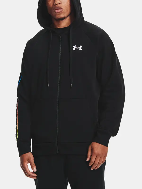 Under Armour Under Armour Sweatshirt RIVAL FLC LOCKERTAG FZ HD-BLK - Mens