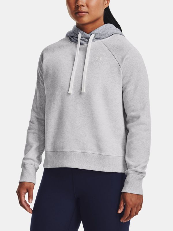 Under Armour Under Armour Sweatshirt Rival Fleece CB Hoodie-GRY - Women