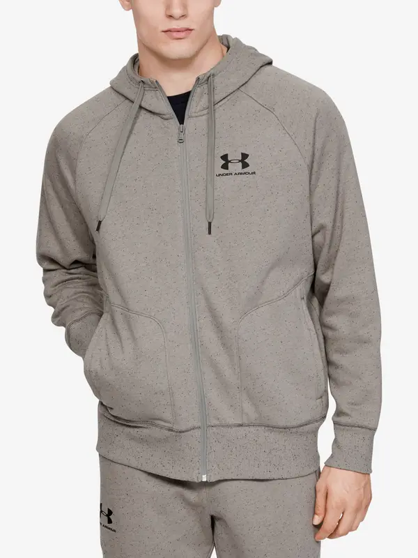 Under Armour Under Armour Sweatshirt Speckled Fleece Fz Hoodie