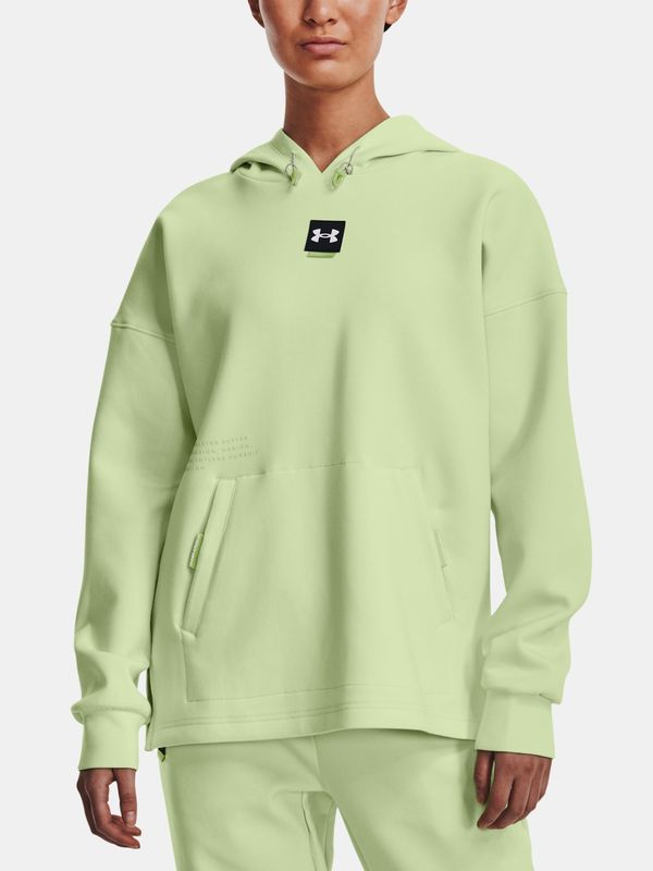 Under Armour Under Armour Sweatshirt Summit Knit Hoodie-GRN - Women