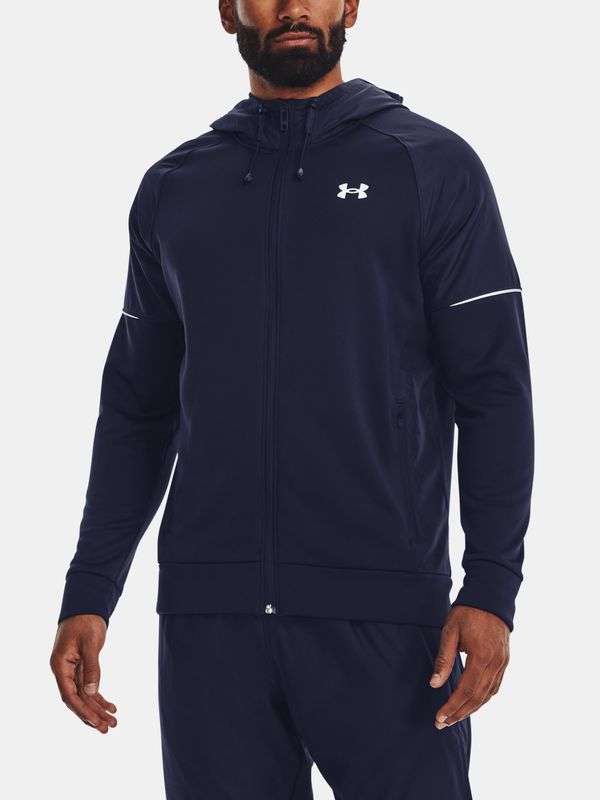 Under Armour Under Armour Sweatshirt UA AF Storm FZ Hoodie-NVY - Mens