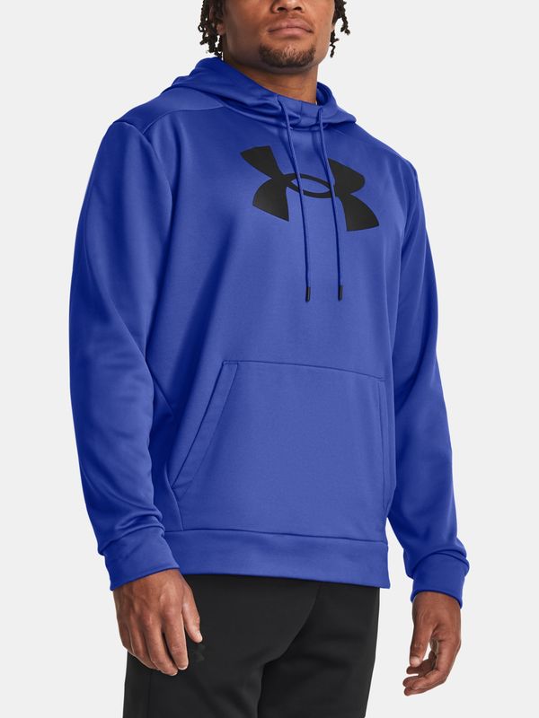 Under Armour Under Armour Sweatshirt UA Armour Fleece Big Logo HD-BLU - Men's